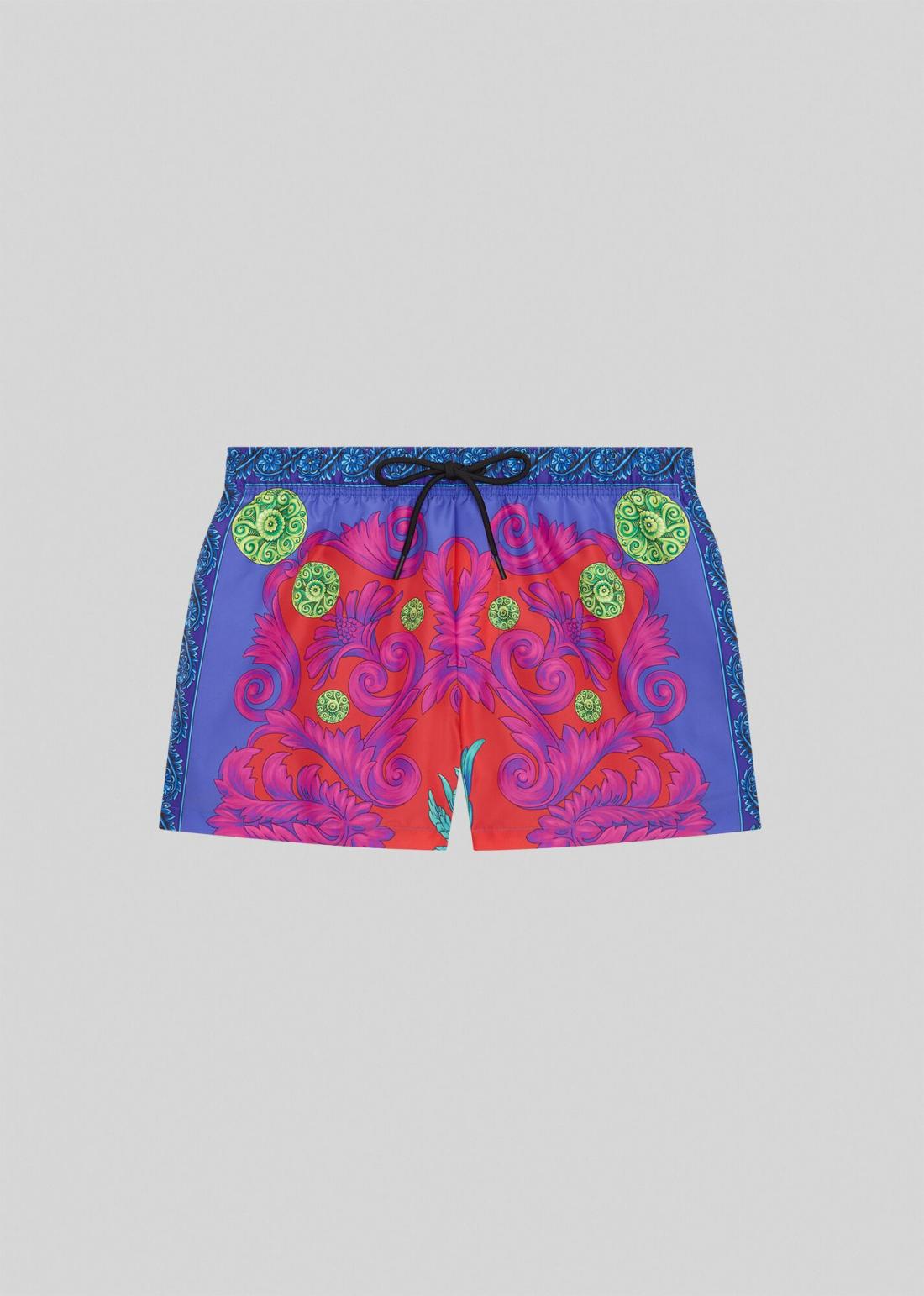 Ropa de Playa Hombre | Versace Shorts con estampado Medusa Trionfo estampado —
